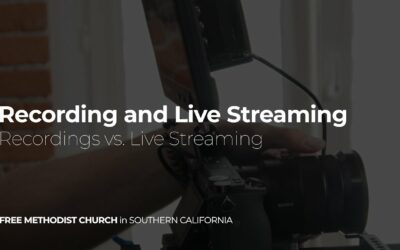 Recording vs. Live Streaming – Recording and Live Streaming