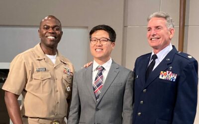 Celebrating Naval Reserve Chaplain, Emmanuel Moon