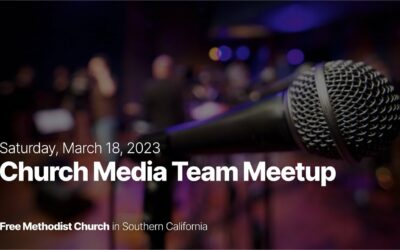 Revolutionizing Worship Media: AI & Video Tech for Churches | Online Meetup (March 18, 2023)